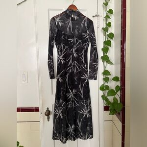 AllSaints • Mesh Maxi Dress